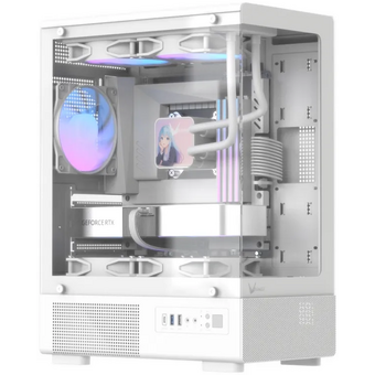  Корпус Formula Crystal Z1CM Plus AR v2 белый без БП mATX 2x120mm 1xUSB2.0 1xUSB3.0 audio bott PSU 