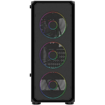  Корпус Bloody CC-126 черный без БП ATX 8x120mm 2xUSB2.0 1xUSB3.0 audio bott PSU 