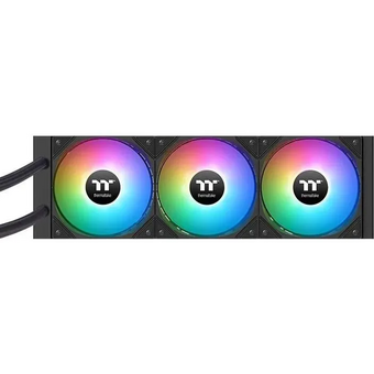  СВО Thermaltake LA360-S (cl-w462-pl12sw-a), LCD, 4-pin, ARGB, 120мм, белый, retail 
