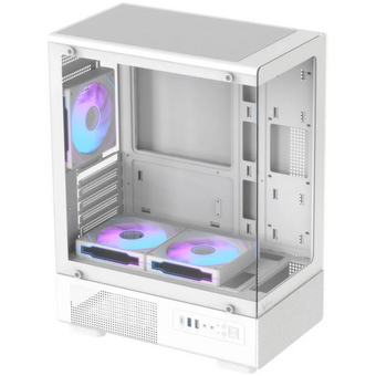  Корпус Formula Crystal Z1CM Plus AR v2 белый без БП mATX 2x120mm 1xUSB2.0 1xUSB3.0 audio bott PSU 
