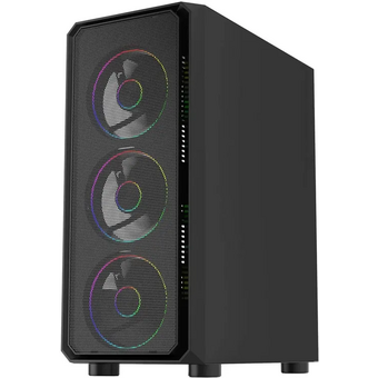  Корпус Bloody CC-126 черный без БП ATX 8x120mm 2xUSB2.0 1xUSB3.0 audio bott PSU 