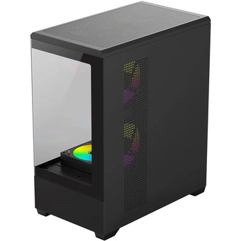  Корпус Bloody CC-127 черный без БП E-ATX 7x120mm 1xUSB2.0 2xUSB3.0 audio bott PSU 