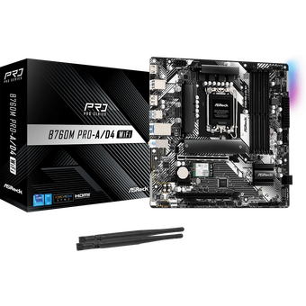  Материнская плата ASRock B760M Pro-A/D4 Wifi 