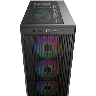  Корпус ID-Cooling Ware 510 черный без БП ATX 7x120mm 5x140mm 1xUSB2.0 1xUSB3.0 audio bott PSU 