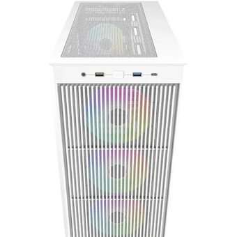  Корпус ID-Cooling Ware 510 белый без БП ATX 7x120mm 5x140mm 1xUSB2.0 1xUSB3.0 audio bott PSU 