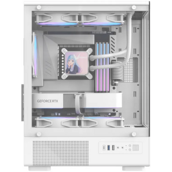  Корпус Formula Crystal Z1CM Plus AR v2 белый без БП mATX 2x120mm 1xUSB2.0 1xUSB3.0 audio bott PSU 