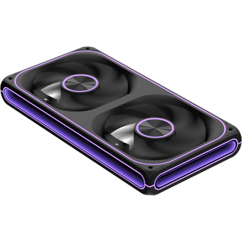  Вентилятор Formula Air Fusion 2 LT ARGB (Air Fusion 2 LT BK) 120х120x28 черный 4-pin 24.8дБ (упак.:2шт) Ret 