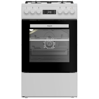  Кухонная плита Hotpoint HSG5F2HB белый 