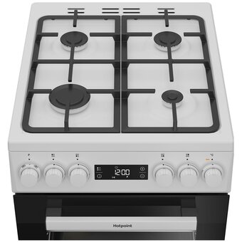  Кухонная плита Hotpoint HSG5F2HB белый 