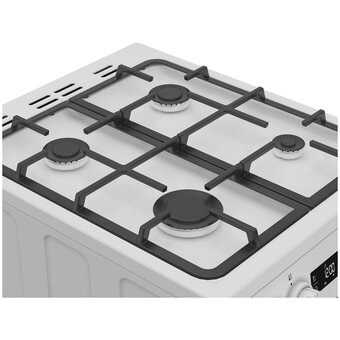  Кухонная плита Hotpoint HSG5F2HB белый 