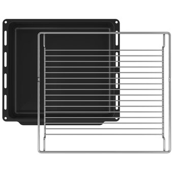  Кухонная плита Hotpoint HSG5F1HX серебристый 