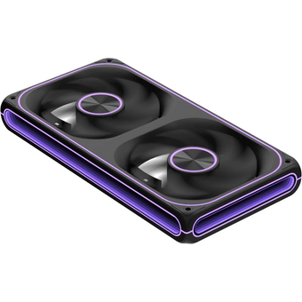  Вентилятор Formula Air Fusion 2 LT Reverse ARGB (Air Fusion 2 LT BK Reverse) 120х120x28 черный 4-pin 26.6дБ (упак.:2шт) Ret 