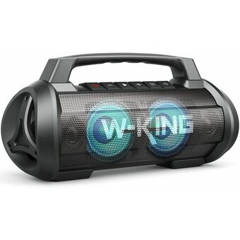  Портативная колонка W-King D10 (One Mic) черный 