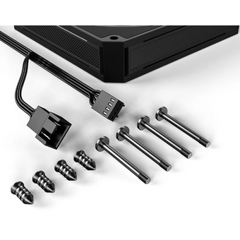  Вентилятор ID-Cooling AM-120-K 120х120x25 черный 4-pin 31дБ Ret 