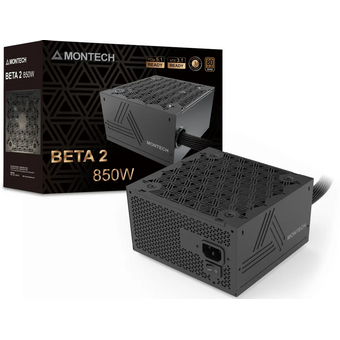  Блок питания Montech Beta 2 850W ATX 80+ bronze (20+4pin) APFC 120mm fan 6xSATA RTL 