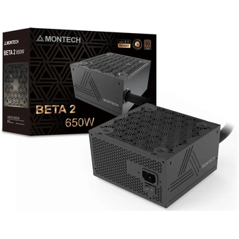  Блок питания Montech Beta 2 650W ATX 80+ bronze (20+4pin) APFC 120mm fan 4xSATA RTL 