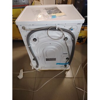  УЦ Стиральная машина Weissgauff WMD 45148 Color Touch Inverter Steam (плохая упаковка, вмятина возле ножки) 