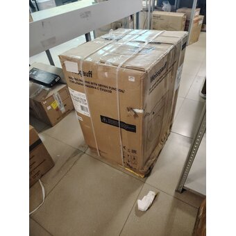  УЦ Стиральная машина Weissgauff WMD 45148 Color Touch Inverter Steam (плохая упаковка, вмятина возле ножки) 