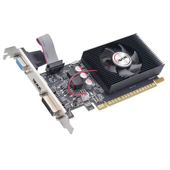  Видеокарта Afox GT420 1GB (AF420-1024D3L6) GDDR3 128bit VGA DVI HDMI 1Fan LP RTL 