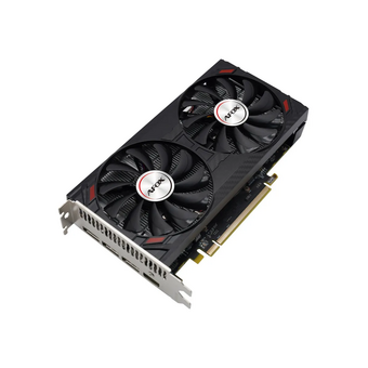  Видеокарта Afox RX 5500XT 8GB (AFRX5500XT-8GD6H4-V2) GDDR6 128bit HDMI 3xDP RTL 