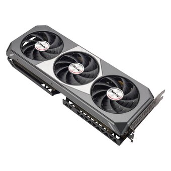  Видеокарта Afox RTX 4070 Gaming 12GB (AF4070-12GD6H7-V3) GDDR6 192bit 3xDP HDMI 3Fan RTL 