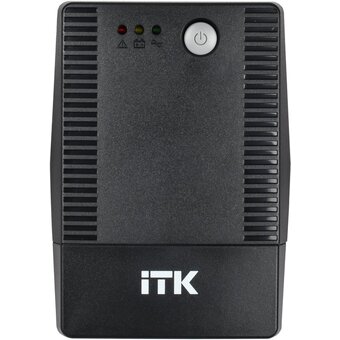 ИБП ITK Electra EST-1000VA-1-001-S-L 600Вт 1000ВА черный 