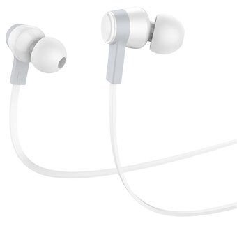  Наушники HOCO M86 Ocean universal digital earphones with microphone for type-c White 