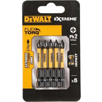  Набор бит DeWalt DT7998T-QZ универсал. 5пред для шуруповертов/дрелей 