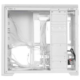  Корпус SAMA S50 White (S50-WHAGA4X1-GL) без БП, Midi-Tower, TG, 4x120mm ARGB, 2xUSB 3.0 + 1xUSB 3.2 Type-C, ATX, mITX 