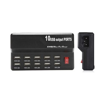  Зарядное устройство PALMEXX PX/PA-10USB-12A на 10USB портов 5V-12A 