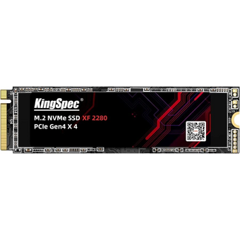  SSD KINGSPEC XF-1TB 2242, 1024GB, M.2(22x42mm), NVMe, PCIe 4.0 x4, R/W 4900/4600MB/s 