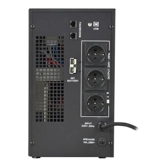  ИБП ITK ELT-3000VA-1-L-S Electra LT 3кВА/2,4кВт 48VDC без АКБ USB Schuko 