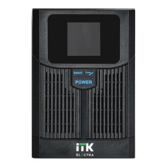  ИБП ITK ELT-1000VA-1-L-S Electra LT 1кВА/0,8кВт без АКБ USB Schuko 