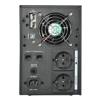  ИБП ITK ELT-1000VA-1-L-S Electra LT 1кВА/0,8кВт без АКБ USB Schuko 