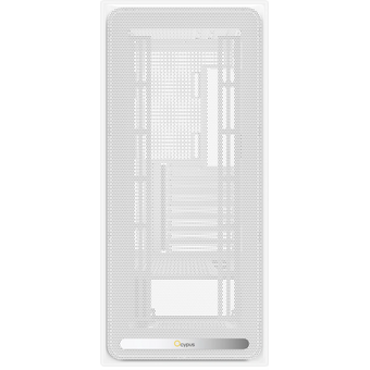  Корпус Ocypus Delta C70 WH White (Delta-C70-WHG000XX-GL) без БП, Midi-Tower, TG, no fans, 2xUSB-A 3.0 + 1xUSB-C 3.1, E-ATX, ATX 