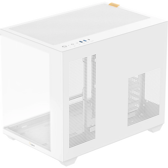  Корпус Ocypus Gamma C54 WH White (Gamma-C54-WHD000XX-GL) без БП, Midi-Tower, TG, no fans, 1xUSB-C + 2xUSB 3.0, mATX, mITX 
