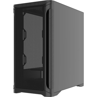  Корпус SAMA S31E Black (S31E-BKMMA0X1-GL) без БП, Midi-Tower, TG, no fans, 2xUSB 3.0 + 1xUSB 3.2 Type-C, mATX, mITX 