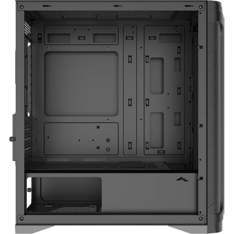  Корпус SAMA S31E Black (S31E-BKMMA0X1-GL) без БП, Midi-Tower, TG, no fans, 2xUSB 3.0 + 1xUSB 3.2 Type-C, mATX, mITX 