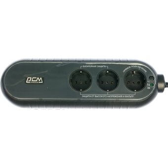  ИБП Powercom WOW-300U 41484 обычные розетки, RJ-11, USB 