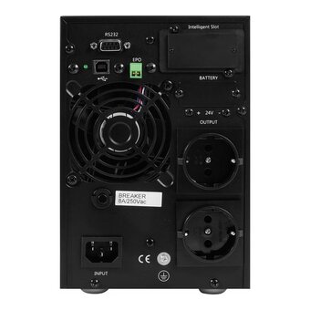  ИБП Powerman Online 1000 6046351 1000VA/900W, 2*Shuko, USB, RS232 