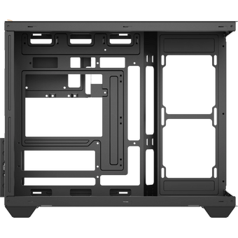  Корпус Ocypus Gamma C54 BK Black (Gamma-C54-BKD000XX-GL) без БП, Midi-Tower, TG, no fans, 1xUSB-C + 2xUSB 3.0, mATX, mITX 