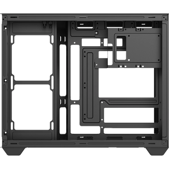  Корпус Ocypus Gamma C54 BK Black (Gamma-C54-BKD000XX-GL) без БП, Midi-Tower, TG, no fans, 1xUSB-C + 2xUSB 3.0, mATX, mITX 