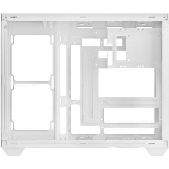  Корпус Ocypus Gamma C54 WH White (Gamma-C54-WHD000XX-GL) без БП, Midi-Tower, TG, no fans, 1xUSB-C + 2xUSB 3.0, mATX, mITX 