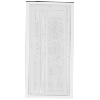  Корпус SAMA V43 White (V43-WHADA6X1-GL) без БП, Midi-Tower, TG, 6x120mm ARGB, 2xUSB 3.0 + 1xUSB 3.2 Type-C, ATX, mITX 