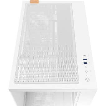  Корпус Ocypus Gamma C54 WH White (Gamma-C54-WHD000XX-GL) без БП, Midi-Tower, TG, no fans, 1xUSB-C + 2xUSB 3.0, mATX, mITX 