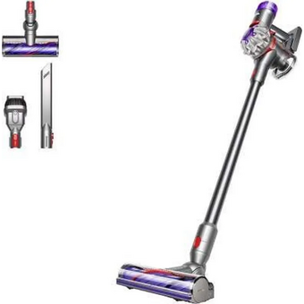  Пылесос Dyson V8 Laser Detect (419634-01) серебристый 