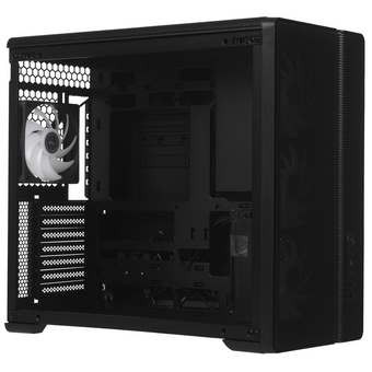  Корпус SAMA S50 Black (S50-BKAGA4X1-GL) без БП, Midi-Tower, TG, 4x120mm ARGB, 2xUSB 3.0 + 1xUSB 3.2 Type-C, ATX, mITX 