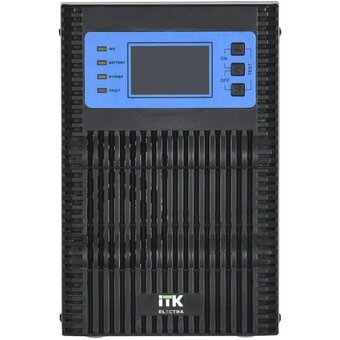  ИБП ITK EOT-0002KVA-1-004 Electra OT 2кВА/2кВт LCD 48VDC с АКБ 4x9AH 