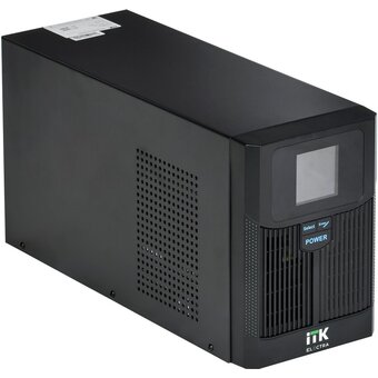  ИБП ITK ELT-1000VA-1-002-S Electra LT 1кВА/0,8кВт с АКБ 2x7AH USB Schuko 