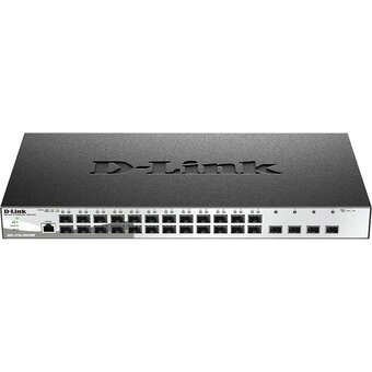  Коммутатор управляемый D-Link DGS-1210-28XS/ME/C1A (L2) 24SFP 4SFP+ 